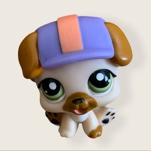 Littlest Pet Shop. 2007 Hasbro. Brown&white pug